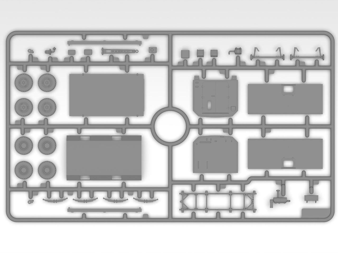 Сборная модель ICM Прицеп Вооруженных Сил Украины (72819) - фото 8 Сборная модель ICM Прицеп Вооруженных Сил Украины (72819) - фото 8