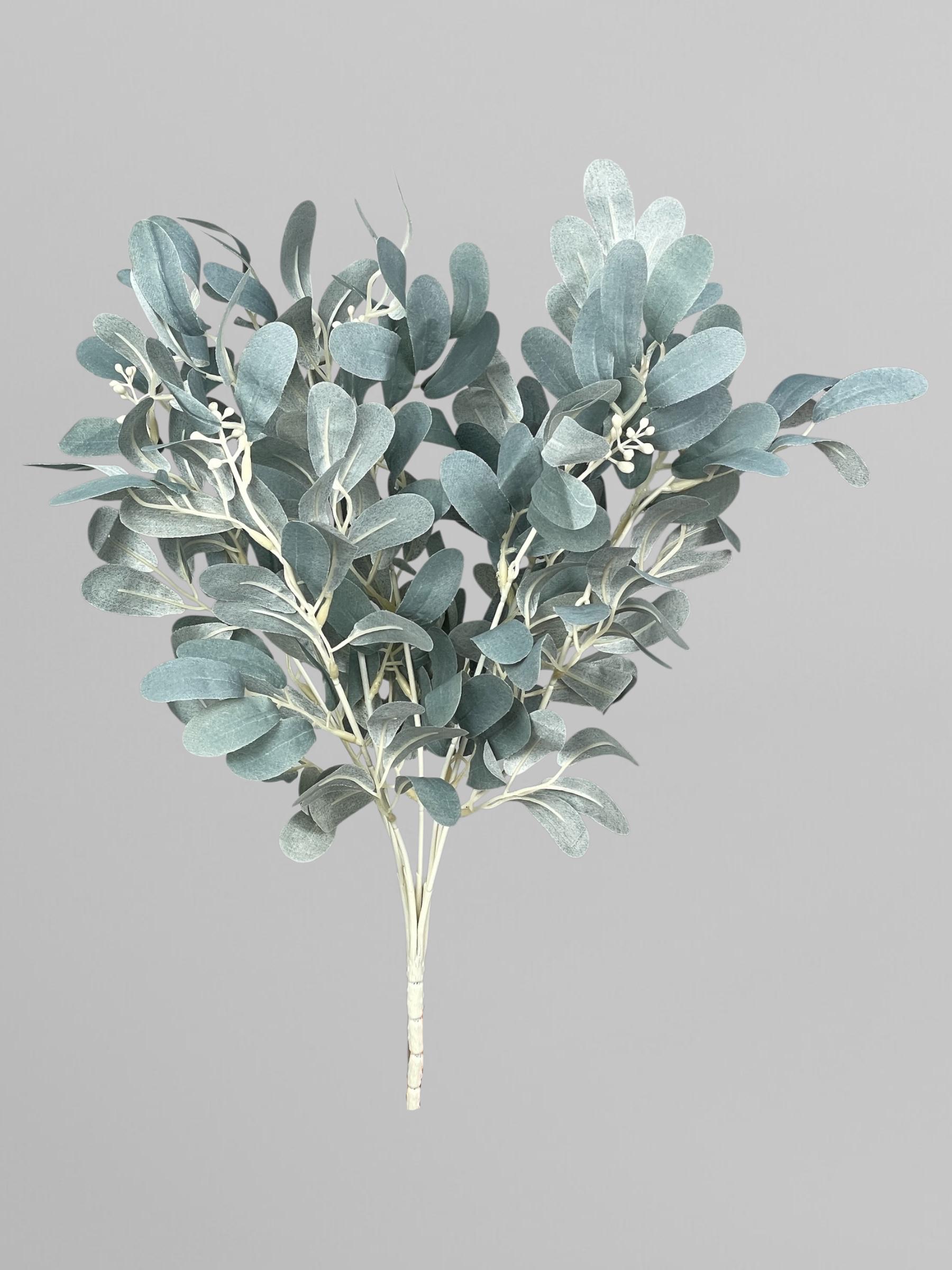 Штучний самшит 47 см Блакитний (Р05026)