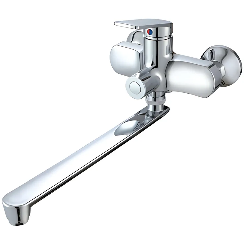 Смеситель для ванны Plamix Lucas-006 Euro PM0710 abs-пластик Хром (PM0710)