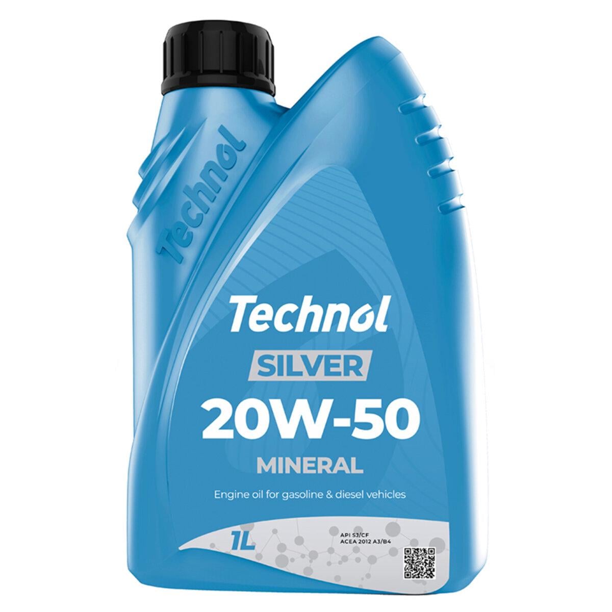 Масло моторное Technol Silver 20W/50 1 л
