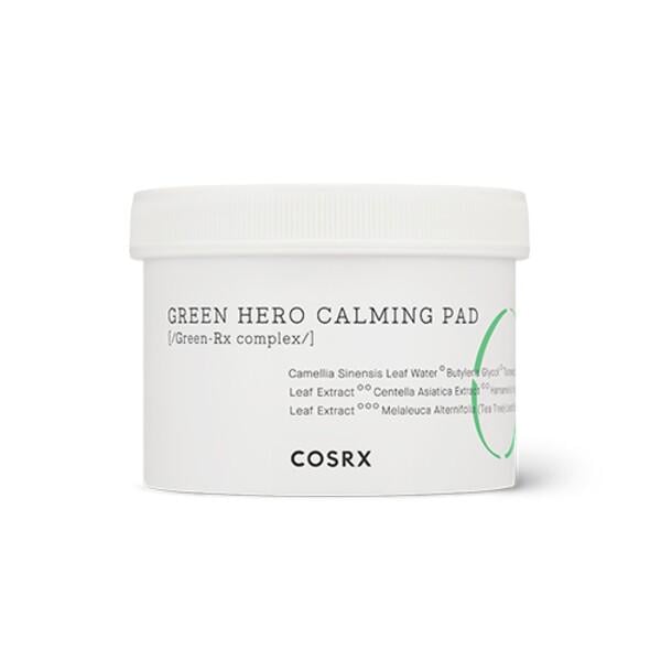 Пады Cosrx One Step Green Hero Calming Pad для чувствительной кожи 70 шт.
