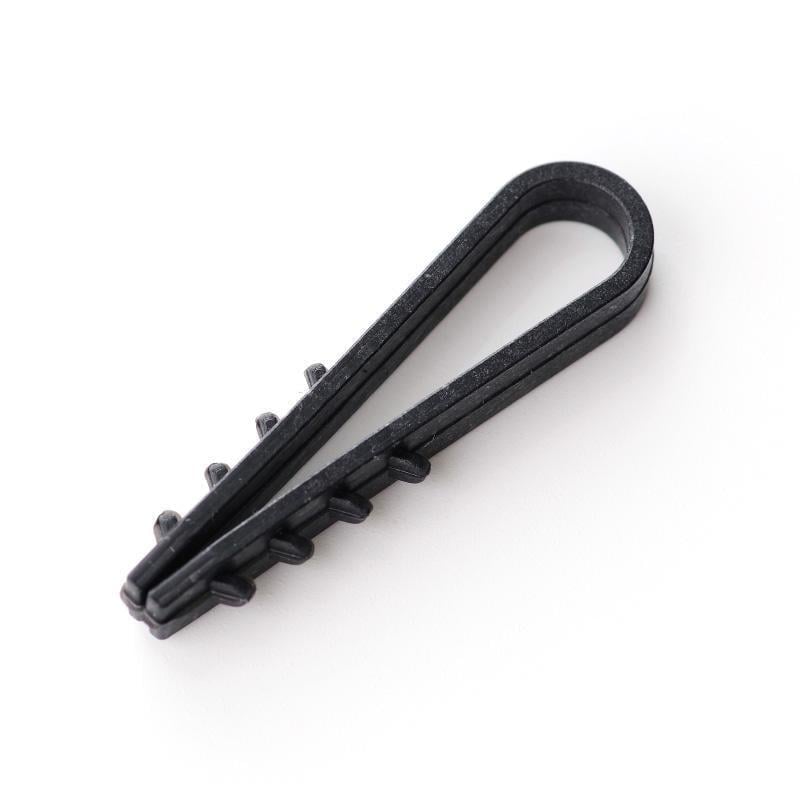 Дюбель ялинка кругла Apro d 8 мм 100 шт./уп. Чорний (28679621)