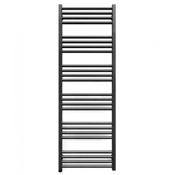 Рушникосушарка електрична Terma Fiona One приховане підключення справа 900х500 мм 400 Вт Чорний матовий