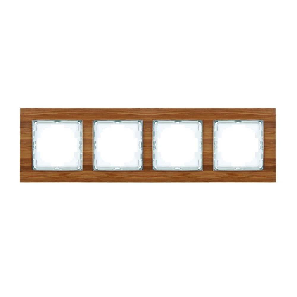 Рамка четырехместная Nilson Alegra Бамбук (25BВ0094)