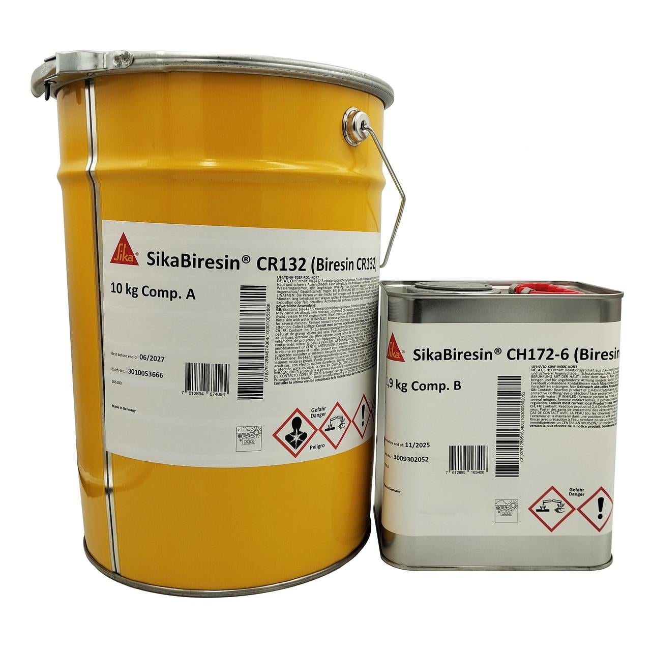 Епоксидна смола для композитів та термостійких форм Sika Biresin CR132 + CH172-6 11,9 кг