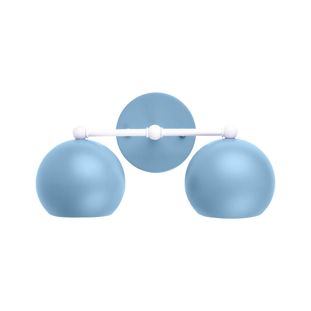 Настінний світильник Double Emphasis з вимикачем та вилкою Blue (wl-9983 M/BL в/в)