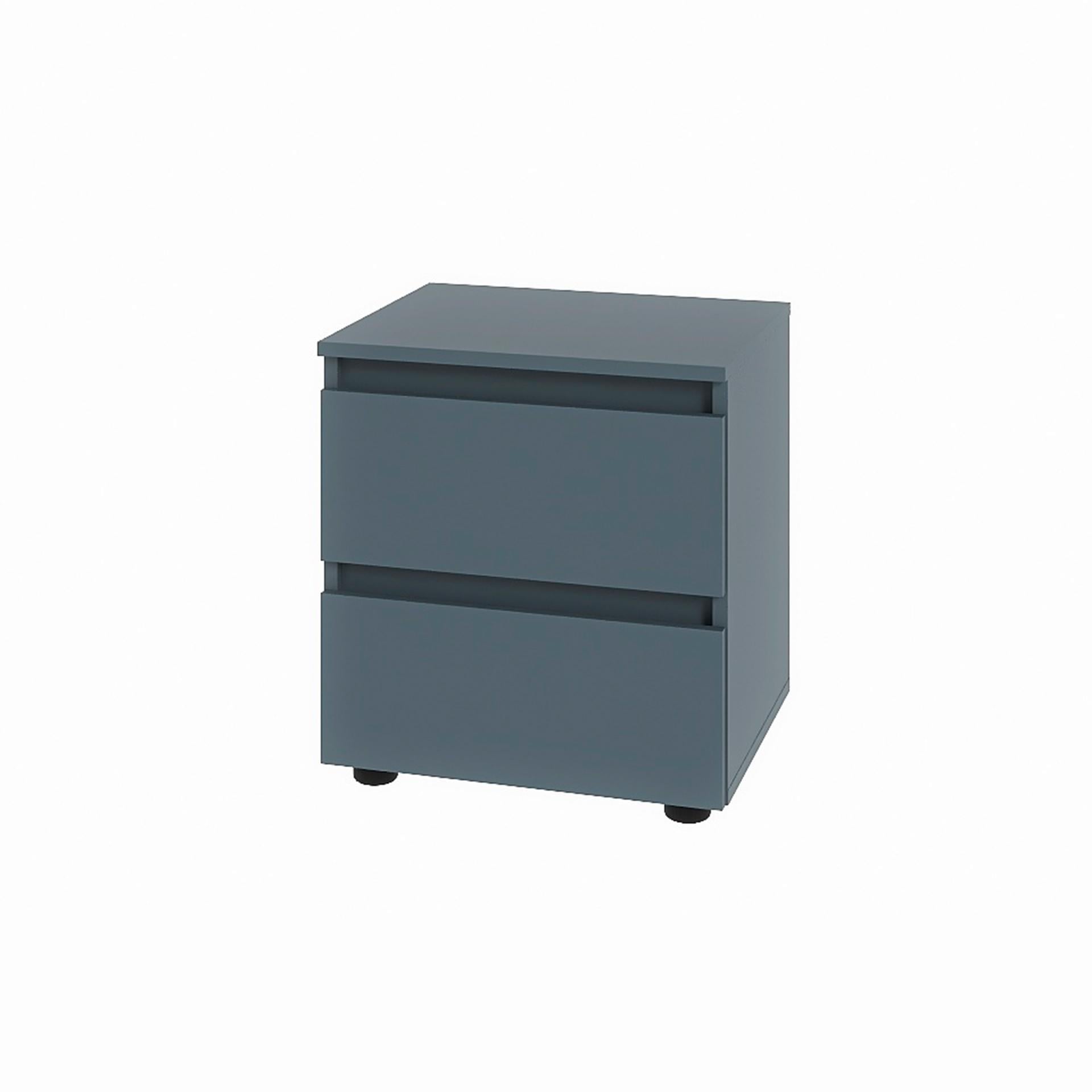 Тумба прикроватная Эверест Лайт ТЛ-1 45х38х49 см Графитовый (ЕВ20626)