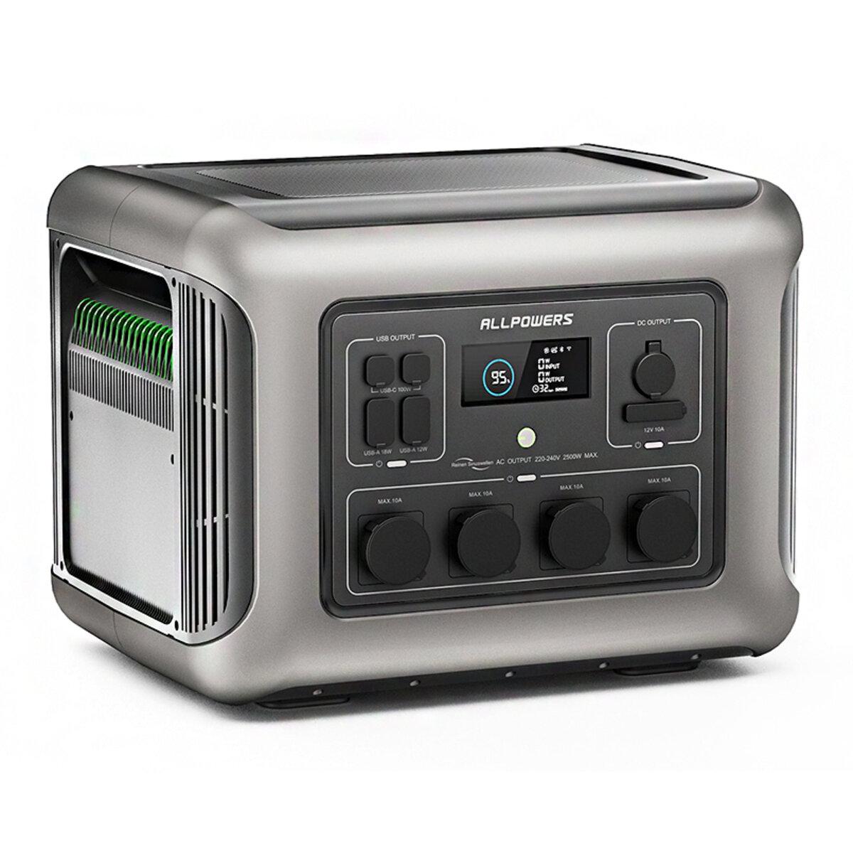 Зарядная станция ALLPOWERS R2500 LiFePO4 - фото 3 Зарядная станция ALLPOWERS R2500 LiFePO4 - фото 3