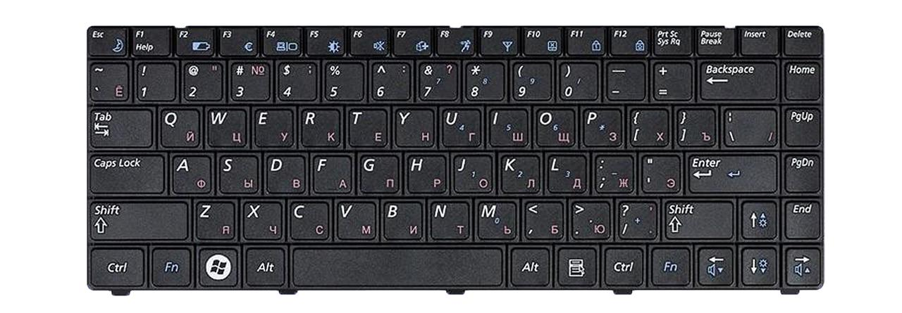Клавиатура для ноутбука Samsung R428 матовая (BA59-02490D)