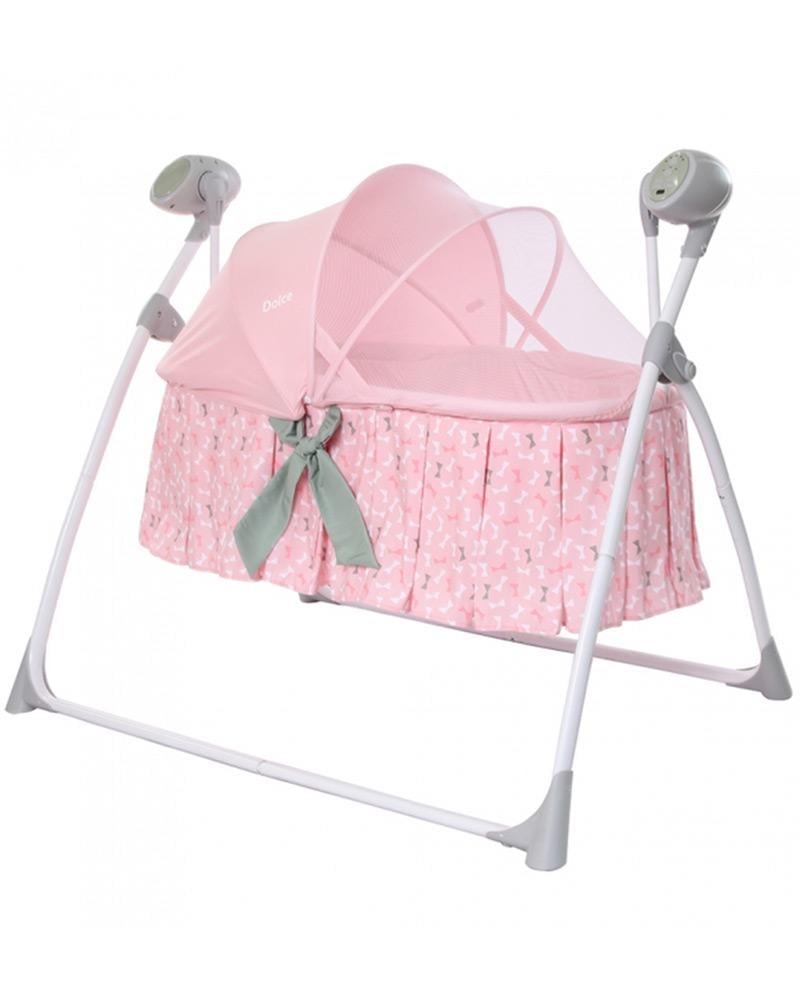 Люлька-гойдалка Carrello Dolce CRL-7501 Bow pink