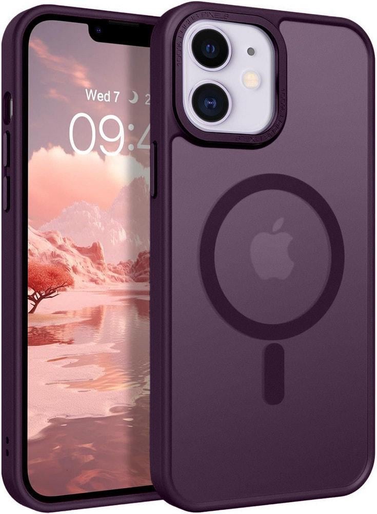 Противоударный чехол Space MagSafe iPhone 11 (матовый) Violet (37920-2F)