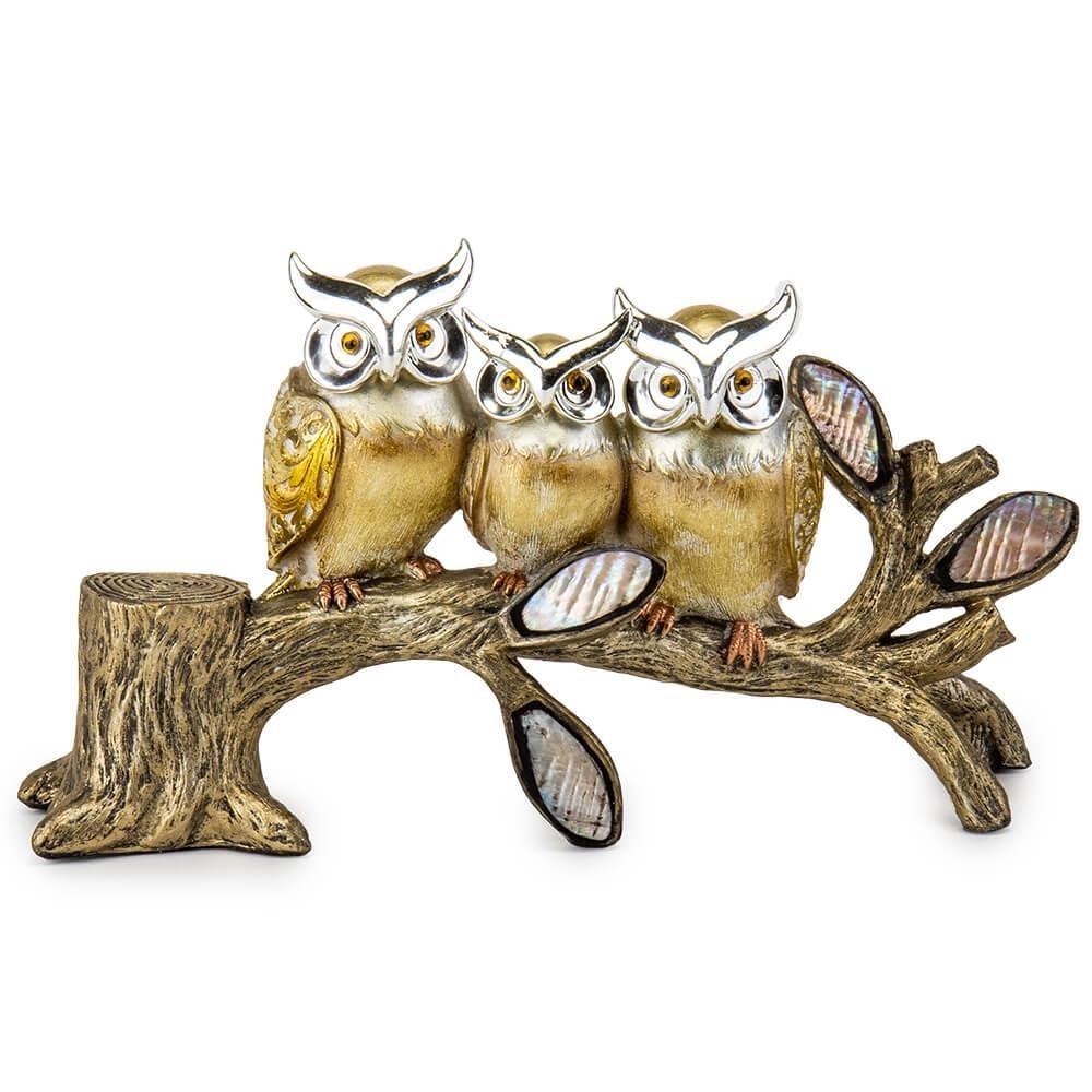 Статуэтка Lefard Три совы 19 см (8933-022)