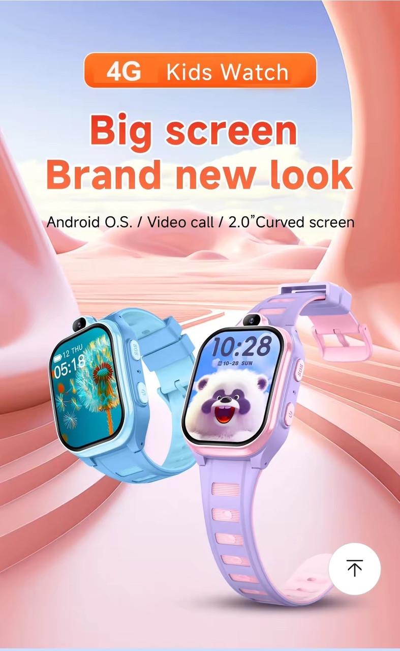 Смарт-часы детские 4smarts KGG 4G Розовый (32436738) - фото 6