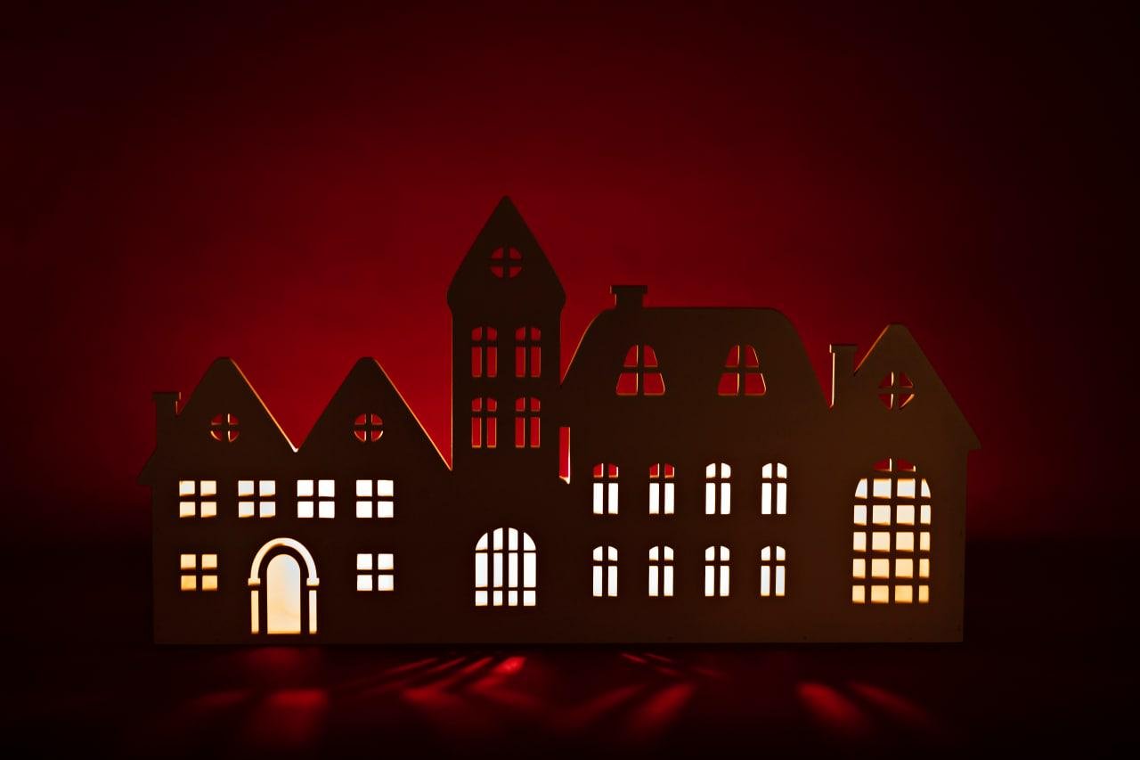 Свічник новорічний Старе місто (NYBOX23001) - фото 7 Свічник новорічний Старе місто (NYBOX23001) - фото 7