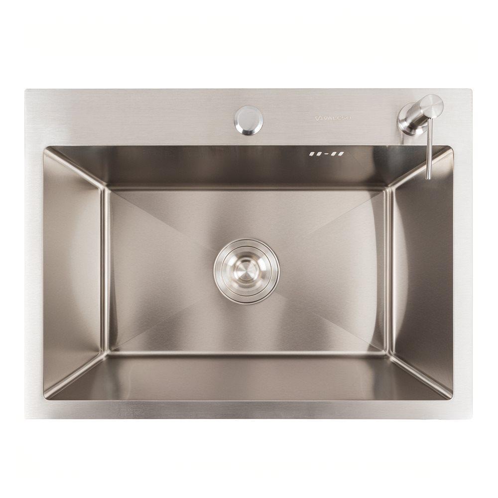 Мойка кухонная Valeso Handmade 3,0/1,5 мм 58x43 см Нержавеющая сталь (SP000045350) Мойка кухонная Valeso Handmade 3,0/1,5 мм 58x43 см Нержавеющая сталь (SP000045350)
