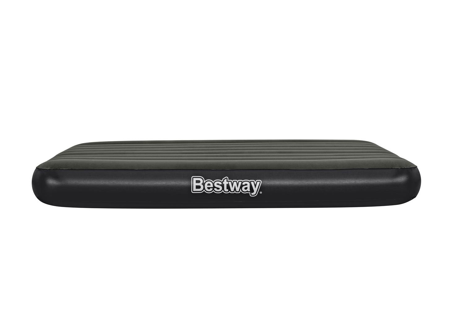 Надувний матрац полуторний Bestway BW 6713М із тришарового матеріалу TriTech 191x137x25 см (23226555) - фото 2