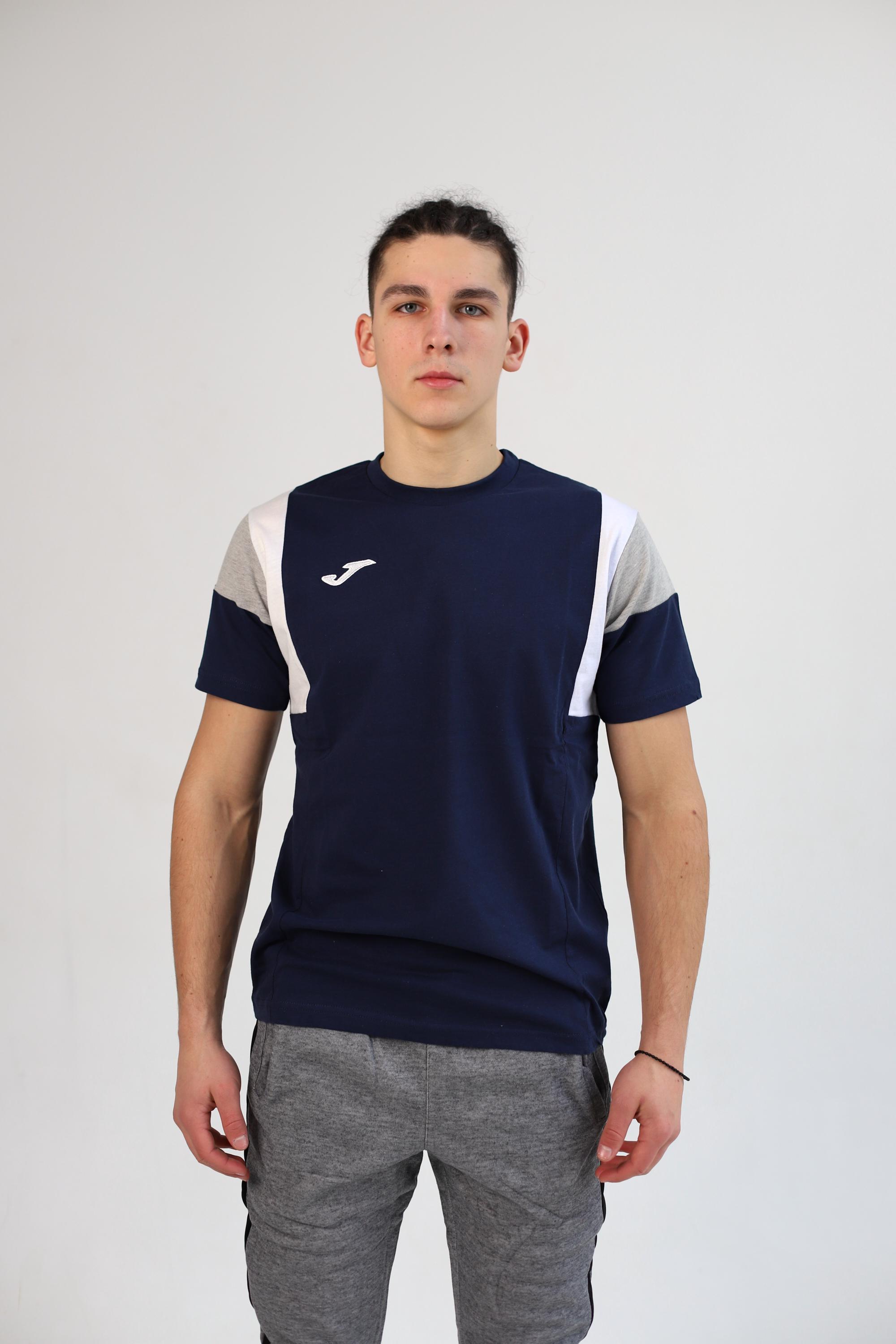 Футболка Joma 102735.332 Confort Iii Short Sleeve T-Shirt XL Navy (8445456409588)