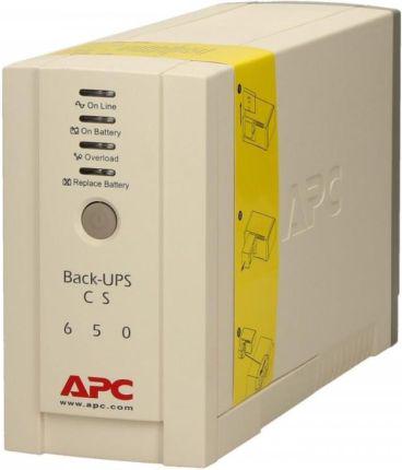 Джерело безперебійного живлення лінійно-інтерактивне APC CS 650VA APCBK650EI (490460)