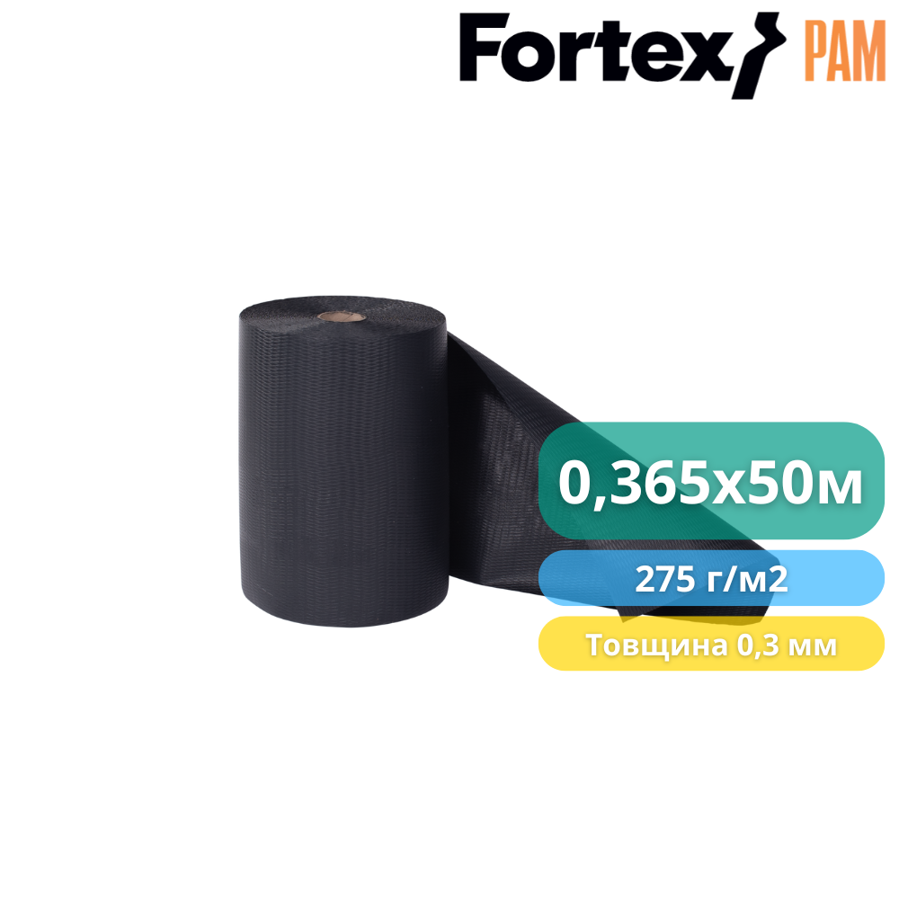 Лента гидроизоляционная для фундамента Fortex PAM 0,365 х 50 м (340044) - фото 3