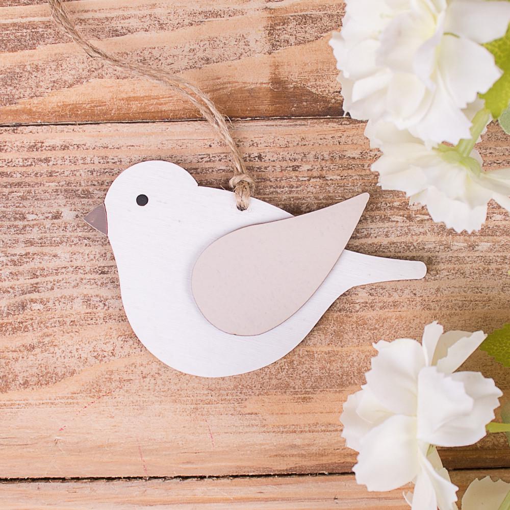 Деревянная подвеска Птичка (942-4)