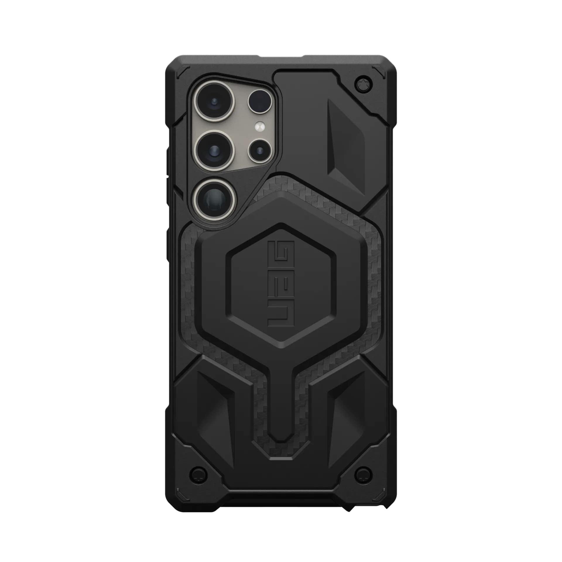 Чехол для телефона UAG Monarch Samsung Galaxy S24 Ultra Черный/Карбон