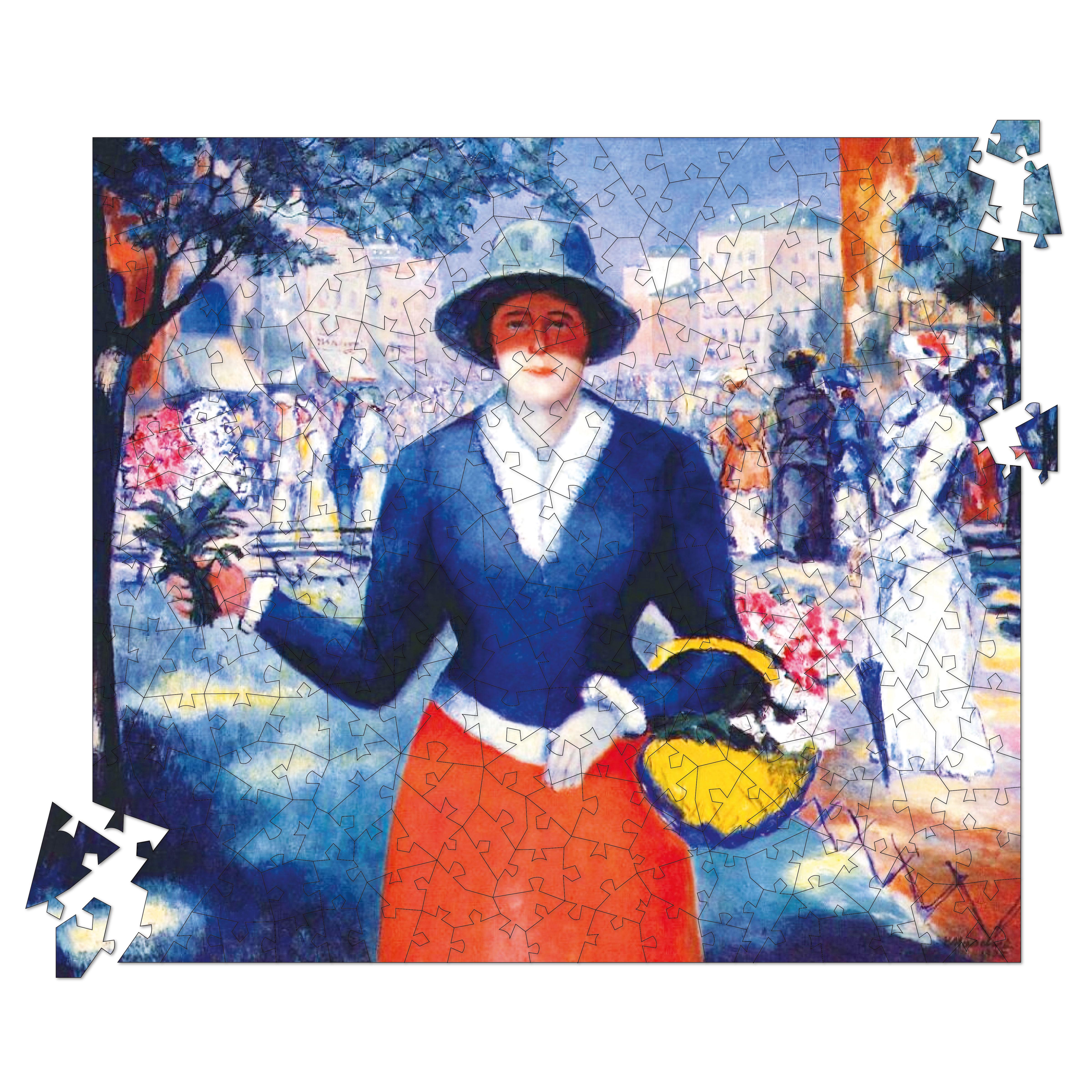 Пазл дерев'яний Квіткарка Казимир Малевич 300 ел. (30821478)