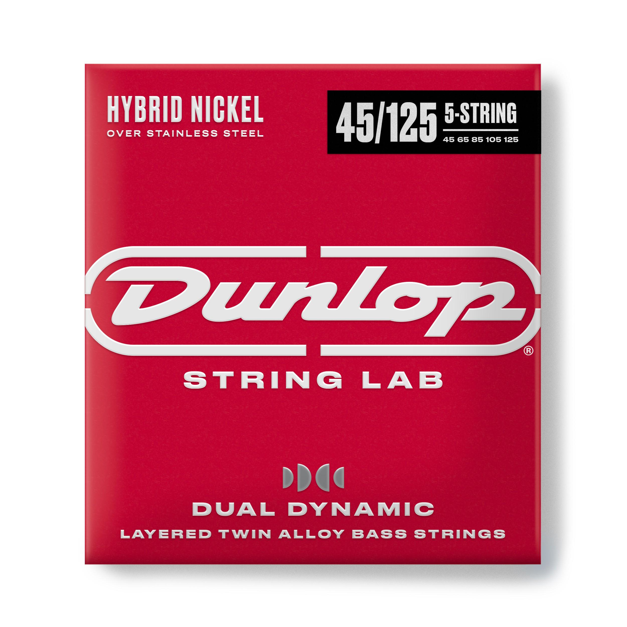 Струны для бас-гитары Dunlop DBHYN45125 LG Scale Hybrid Nickel Wound (128368)