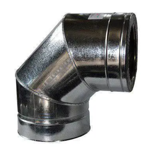 Коліно 90° 150/220 нержавіюча сталь/оцинковка (1771601589)