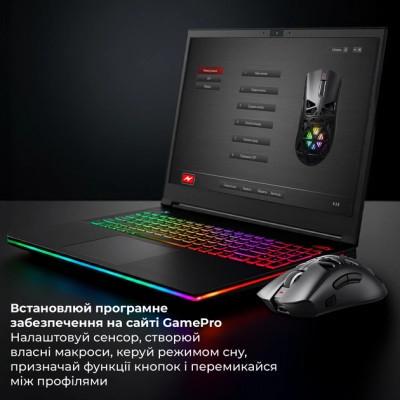 Компьютерная мышка GamePro Genesis Spider Bluetooth/USB Black (GM870B) - фото 3