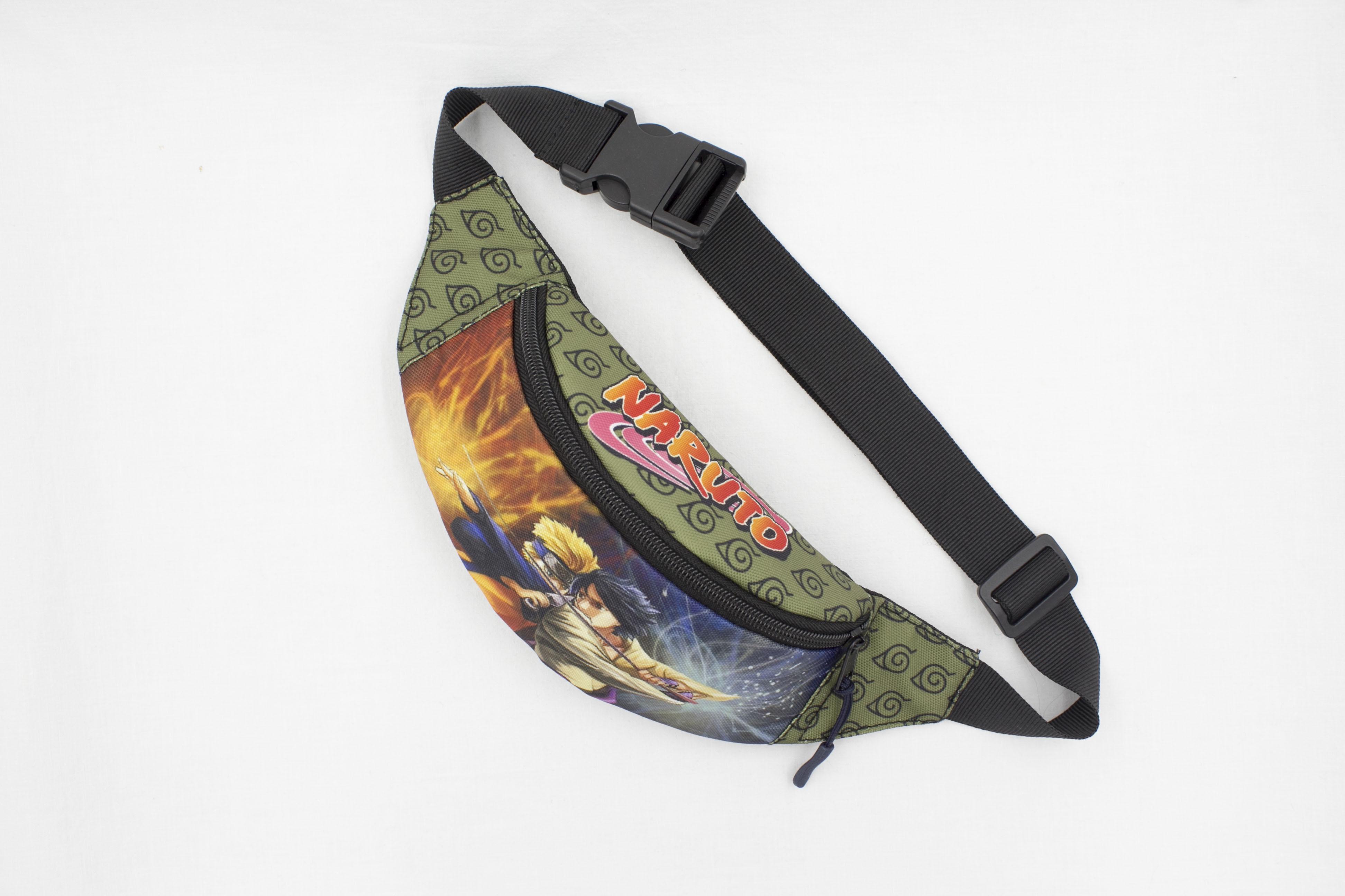 Сумка бананка для хлопчика з регулюючим ремінцем 4-8 років Наруто (Д-015) - фото 2