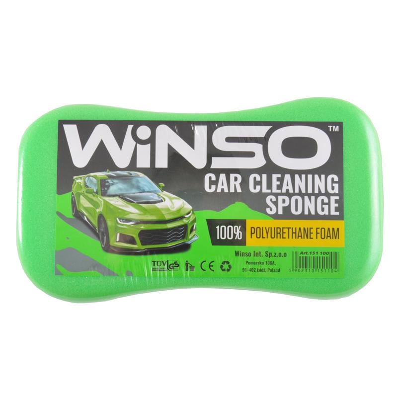 Губка для миття авто WINSO з дрібними порами 220х120х60 мм (151100) - фото 1