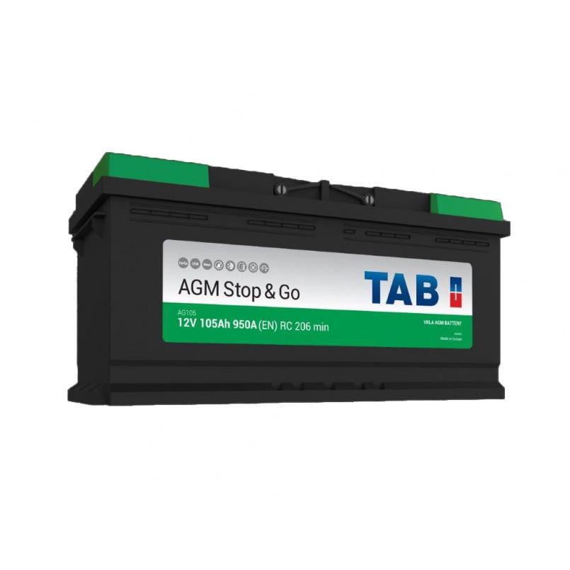 Аккумулятор TAB AGM Euro 105 Ач 12 В (213105)