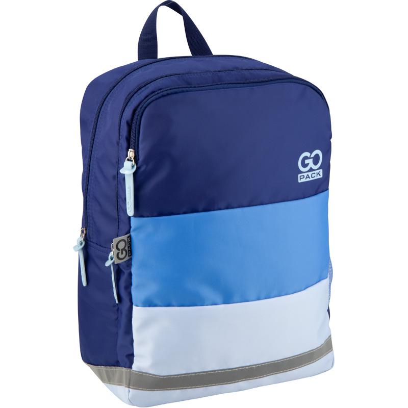 Рюкзак GoPack Сity 39x28x15 см 20 л Синій (GO20-158M-1) - фото 2