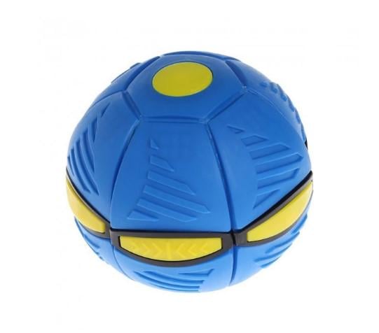 Складаний ігровий м'ячик Flat Ball Disc трансформер Синій