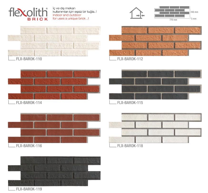 Кирпич гибкий на самоклеящейся основе Flexolith для интерьеров и фасадов Горчичный (FLХ-112) - фото 5 Кирпич гибкий на самоклеящейся основе Flexolith для интерьеров и фасадов Горчичный (FLХ-112) - фото 5