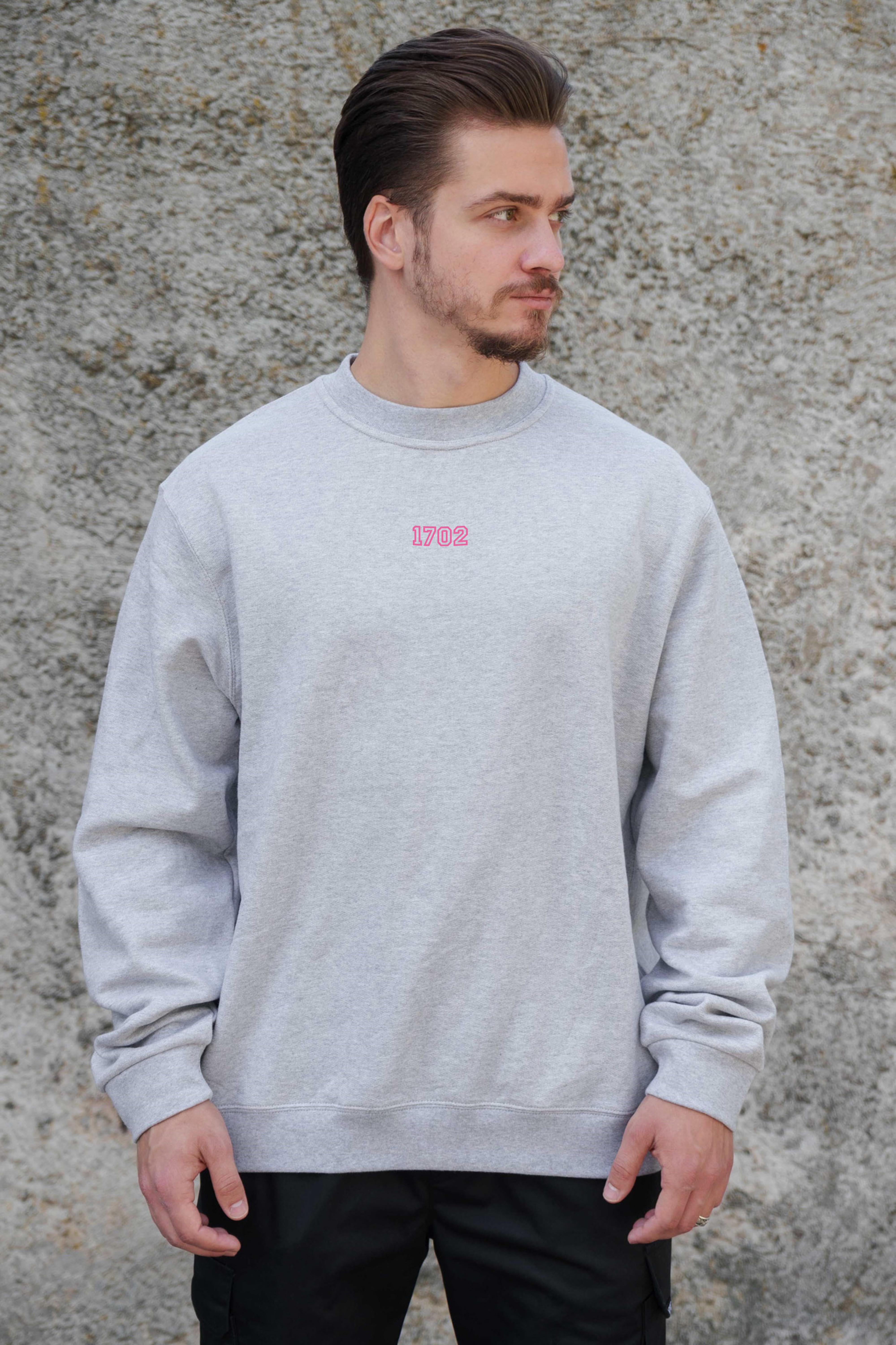 Свитшот оверсайз Without 1702 с принтом 2XL/3XL Pink (2XL/3XL8055680)