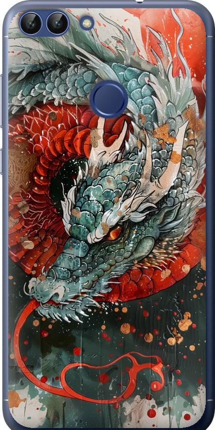 Чохол на Huawei P Smart Стихія вогню (6101t-1346-42517)