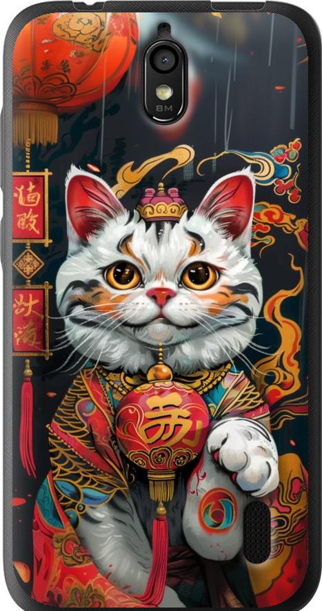 Чехол на Huawei Ascend Y625 China Cat v2 (6135u-161-42517)