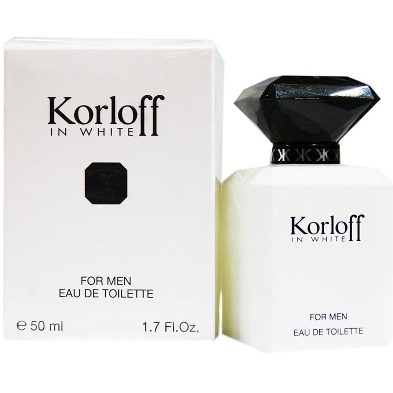 Туалетная вода для мужчин Korloff Paris In White 50 мл (3306)