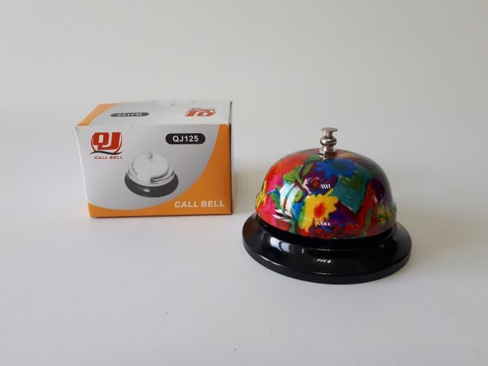 Звонок для официант/ресепшн настольный металлический 8,5х4,5 см (438595227) - фото 4 Звонок для официант/ресепшн настольный металлический 8,5х4,5 см (438595227) - фото 4