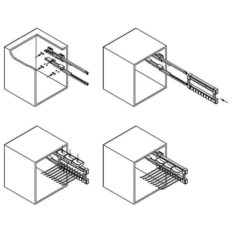 Брючниця та організатор Muller (31826) - фото 9 Брючниця та організатор Muller (31826) - фото 9