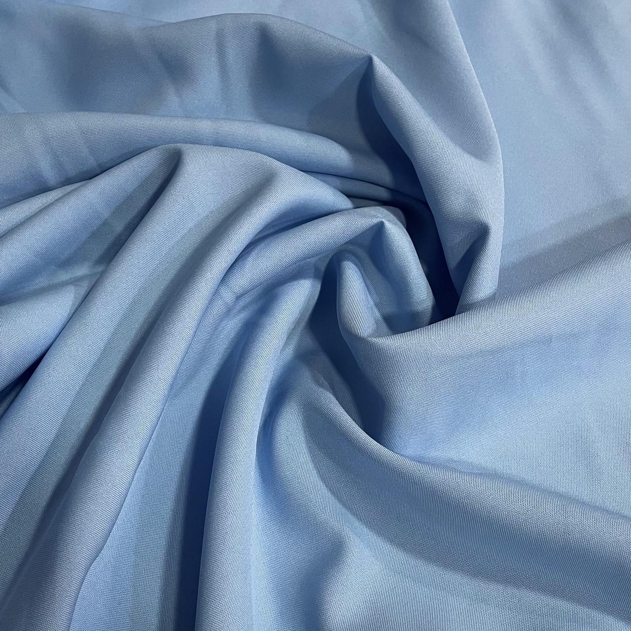 Ткань габардин Голубой (24479095) - фото 2 Ткань габардин Голубой (24479095) - фото 2