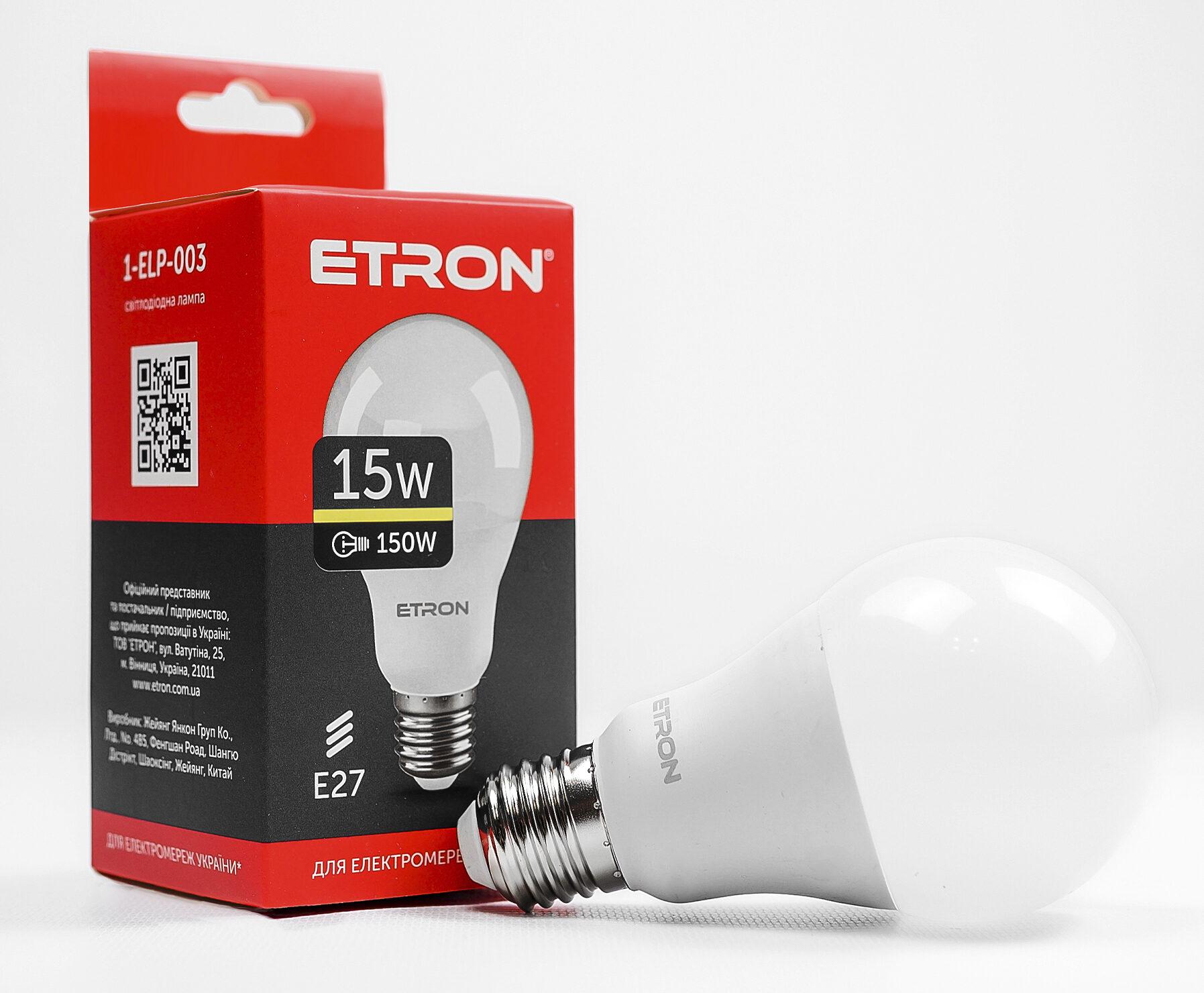 Светодиодные лампы (LED) ETRON