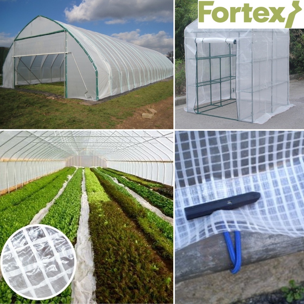 Пленка полиэтиленовая армированная Fortex 6x15 м 90 м2 180 г/м2 Прозрачный (3500074) - фото 11