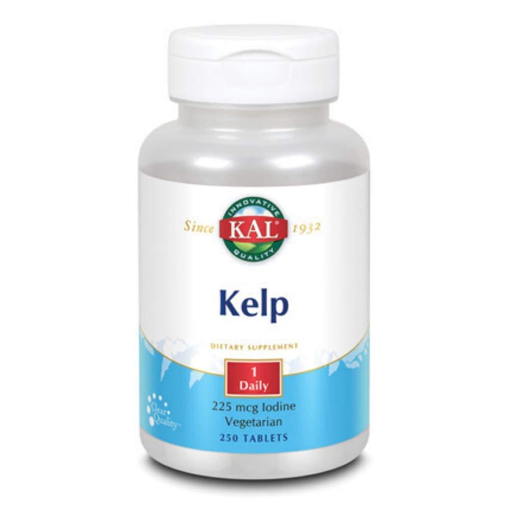Бурые водоросли KAL Kelp 250 таблеток