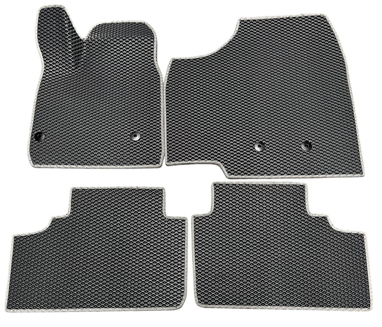 Коврики EVA с 3Д лапой в салон для Nissan Ariya 2022- гг. Черный (2488760536)