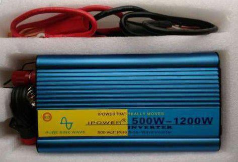 Инвертор IPOWER чистый синус 12-220V 600/1200 Вт (26339578) - фото 2