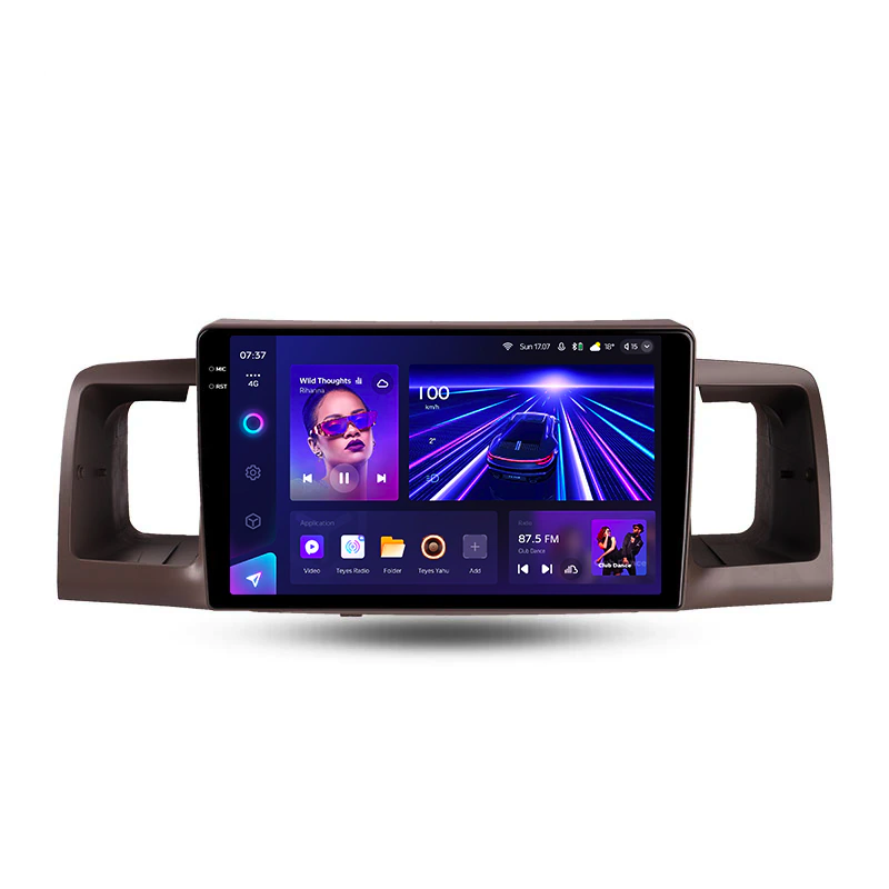 Автомагнитола штатная Teyes CC3 2К для Toyota Corolla E130 E120 2000-2004 Android CC3 2К 4/64G Wi-Fi/4G