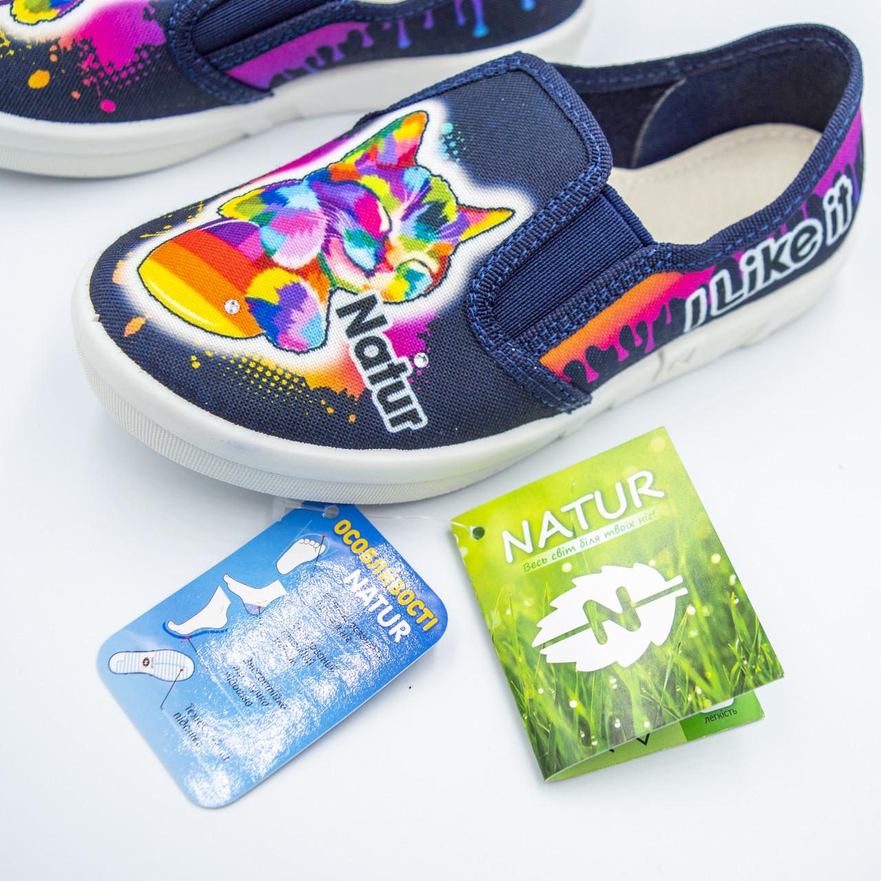 Тапочки для девочки Waldi MV-1246 р. 31 Синий - фото 4