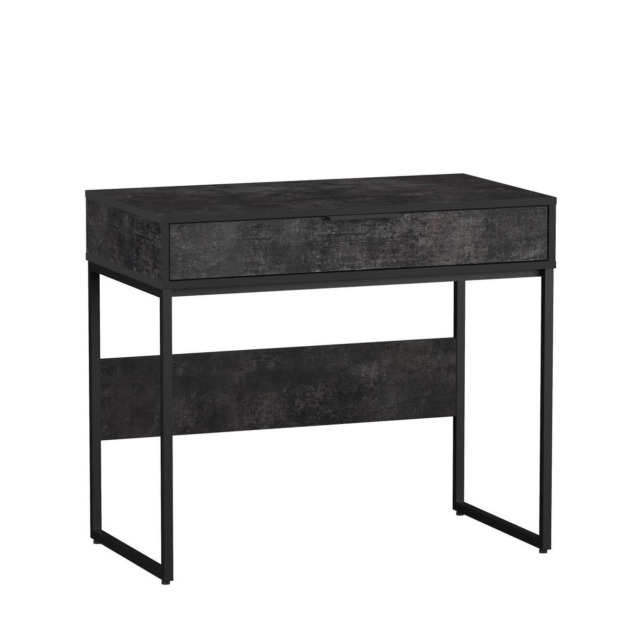Туалетный столик с ящиком Бетон Темный (F-0009)